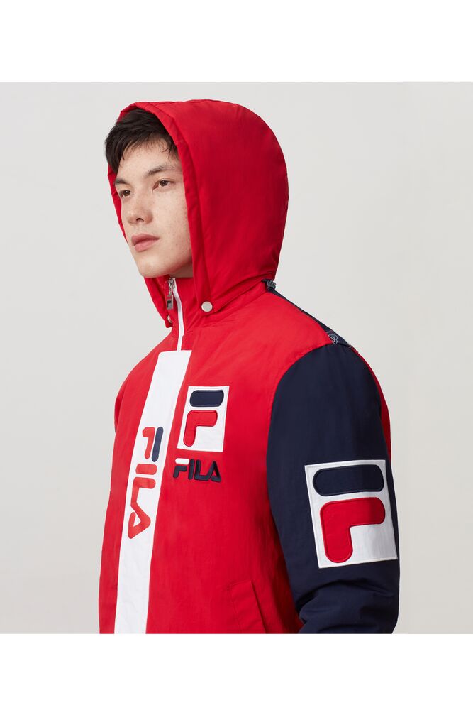 Fila Homme P1 Fila Tech Giletse Cred Peac Wht Solde Pull